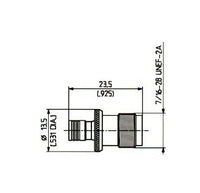SMB to TNC Adaptor - Male Plug to Female Jack