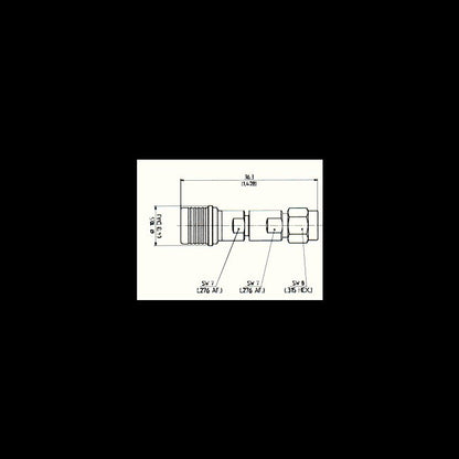 Huber+Suhner Precision PC3.5 to QMA Adaptors - Image 1