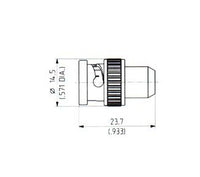 BNC to QLA Adaptor - BNC-QLA 00 Male to Female