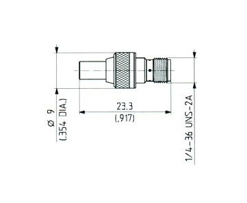 Huber+Suhner Adaptor MCX-SMA Series - Image 1