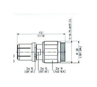 Huber+Suhner PC7-N Quick-Mate Adaptors