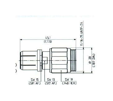 Huber+Suhner PC7-N Quick-Mate Adaptors - Image 1