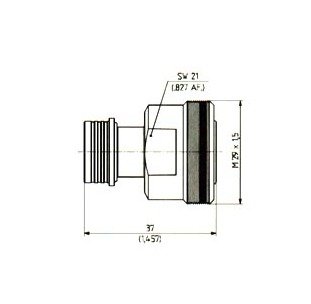 Huber+Suhner QN-7/16 PIM Adaptors - Image 1