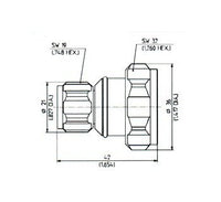 Huber+Suhner N-7/16 PIM Adaptors
