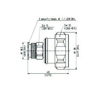 Huber+Suhner TNC-7/16 PIM Adaptors