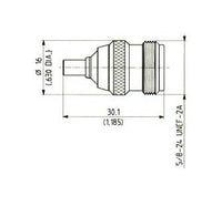 MCX-N Female to Female Adaptor