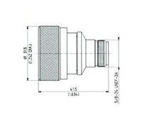 7/16-N Adaptor Plug to Jack