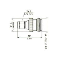 SMA to N Adaptor Connector