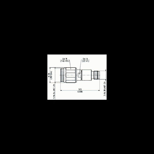 Huber+Suhner Precision Adaptors PC7 | TNC - Image 1