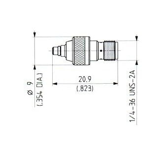 MMCX to SMA Adaptor Connector - Image 1