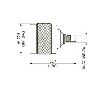 N to SMC Adaptor Connector - Image 1