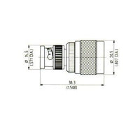 BNC to N Plug Adaptor