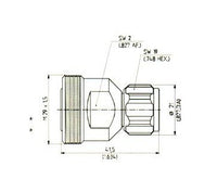 Huber+Suhner N-7/16 PIM Adaptors
