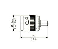 BNC to MCX Adaptor Connector