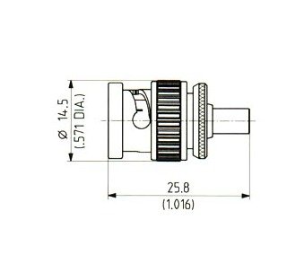 BNC to MCX Adaptor Connector - Image 1