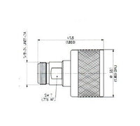 Huber+Suhner 7/16-N Quick-Mate Adaptors