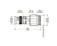 Huber+Suhner Precision BNC-PC7 Adaptors