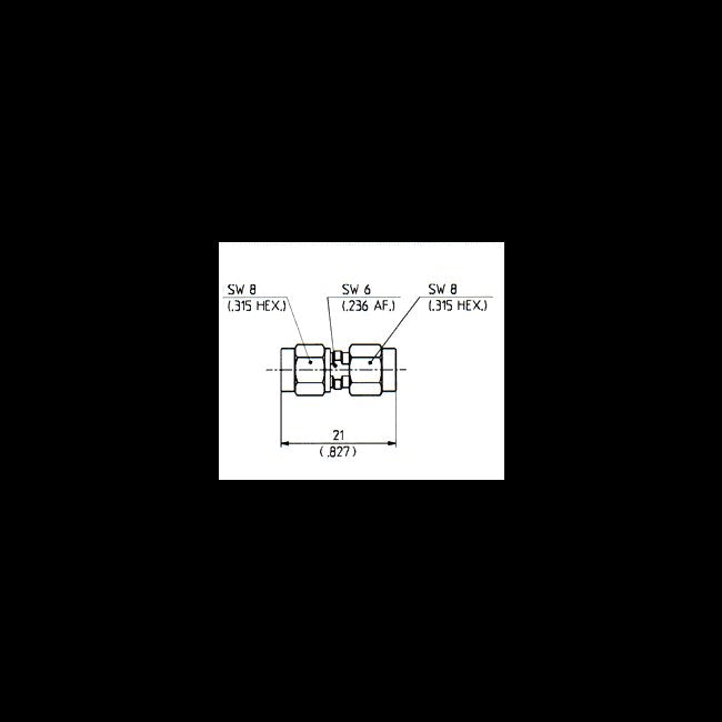 Huber+Suhner PC2.4-SK Precision Adaptors - Image 1