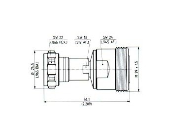 Huber+Suhner Precision Adaptors - Image 1