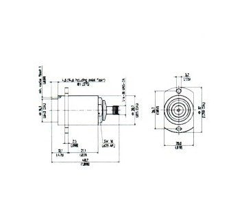 Huber+Suhner QN to PC35 Adaptor Connector - Image 1