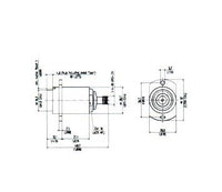 Huber+Suhner QN to PC35 Adaptor Connector