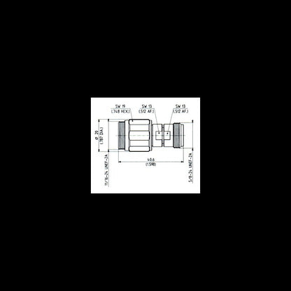 Huber+Suhner PC7-N Precision Adaptors - Image 1
