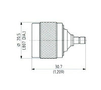 N-SMB Adaptor Connector