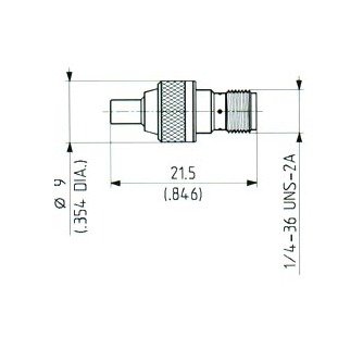 MMCX to SMA Adaptor Connector - Image 1