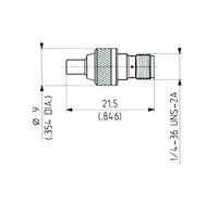 MMCX to SMA Adaptor Connector