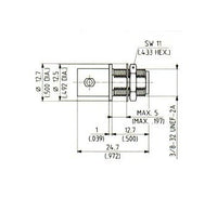 BNC to QLA 00 Female Adaptor