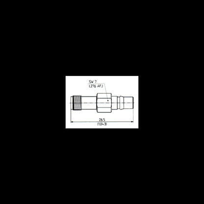 Huber+Suhner Precision Adaptors PC3.5-QMA - Image 1