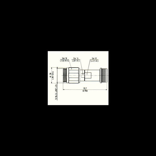 Huber+Suhner Precision Adaptors PC7-QN Series - Image 1