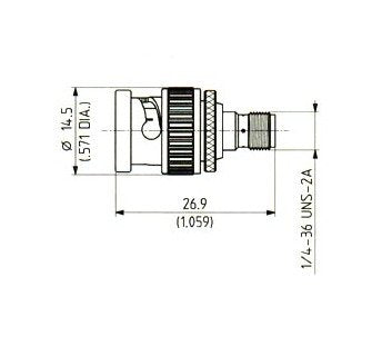 BNC-SMA Adaptor Connector - Image 1