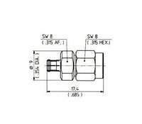 High-Precision MCX-PC3.5 Adaptors