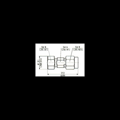 Huber+Suhner Precision Adaptors SK-SMPX Series - Image 1