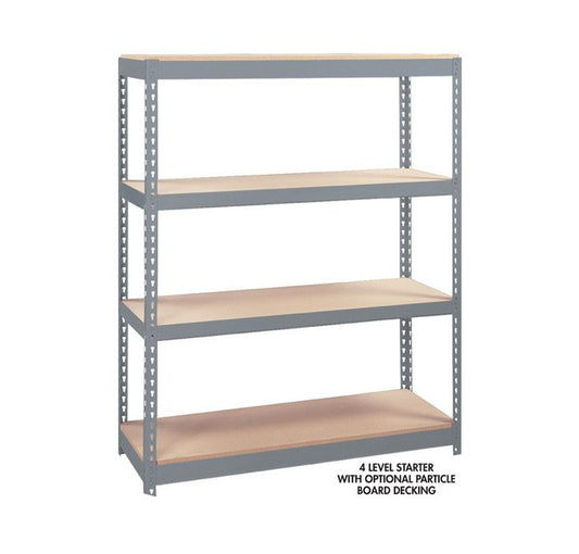 84x72x48 Rivet Starter Rack w/ Add-On Shelving - Image 1