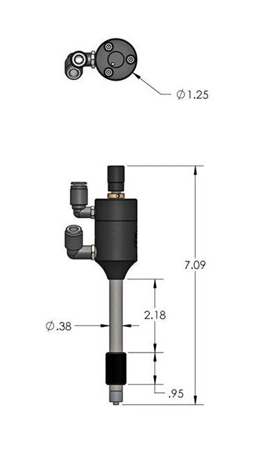 Dymax Model 400 Series Handheld Dispenser with Cartridge Drop-In Reservoir - Image 2