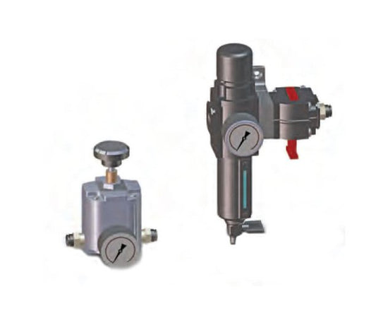 Dymax Air Filter Regulator with Air Shut-Off - Image 1