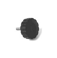 Durable Round Notched Knob - Fiberglass Reinforced Nylon - Image 1