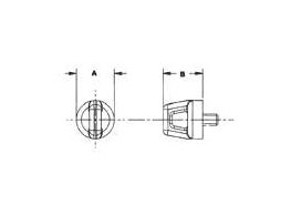 Durable Tie Down Knob for Institutional and Consumer Use - Image 2