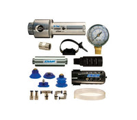Adjustable E-Vac Deluxe Kit with Straight Through Muffler - 15.4 SCFM