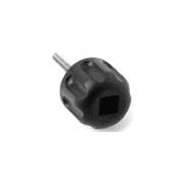 Fluted Adjustment Control Knob - Fiberglass Reinforced Nylon - Image 1