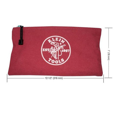 Klein® 12-1/2 in. Canvas Zipper Tool Bag Set (4-Pack) - Image 2