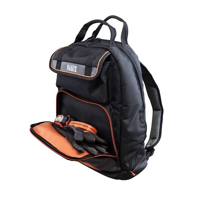 Klein Tradesman Pro Tool Gear Backpack, 7-3/8 in. x 17-1/2 in., 35 Pockets - Image 5