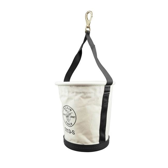 Klein 13 in. Tapered Wall Canvas Bucket - Image 1
