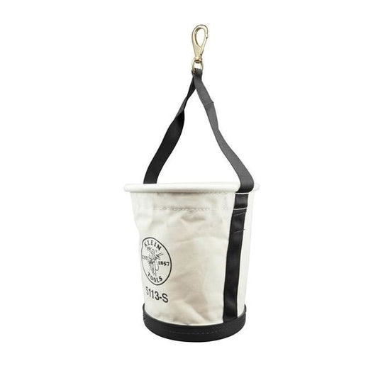 Klein 13 in. Tapered Wall Canvas Bucket - Image 1