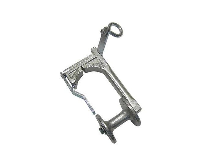 Aluminum Versa Block with Roller for Aerial Cable Installation - Image 1