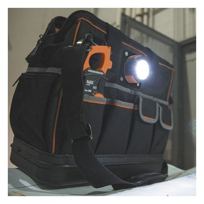 Klein Tradesman Pro Lighted Tool Bag - 15-1/4 in. Overall Length, 14 in. Overall Height - Image 4