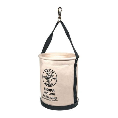 Klein 15 in. Wide Straight Wall Canvas Bucket - Image 1