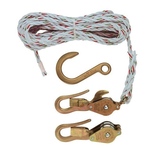 Klein® Guarded Snap/Hook Block with Aluminum Sheaves - Image 1
